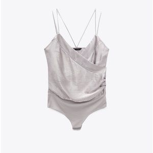 Brand New, NEVER WORN, Zara Bodysuit (matching blazer and trousers available)